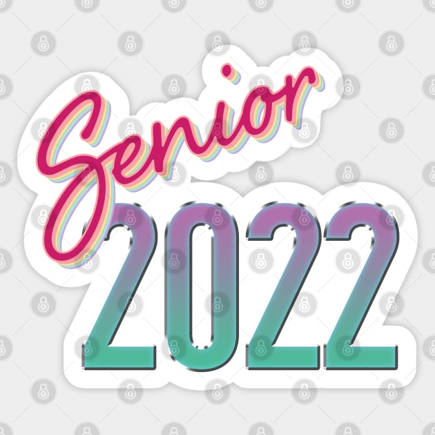 Senior 2022 Graduation Sticker by McNutt